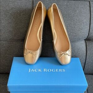 NEW Jack Rogers Kenlyn Ballet Flats - Size 8